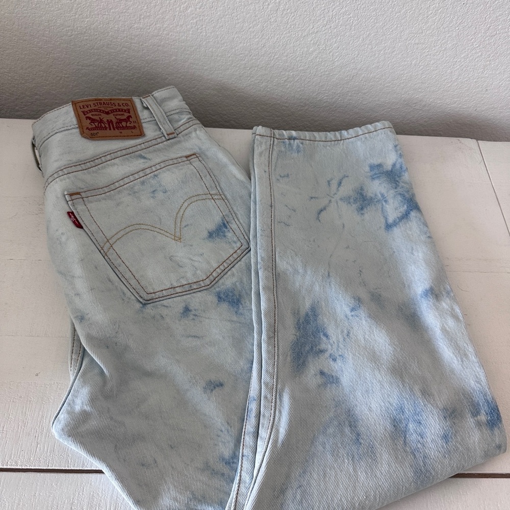 501 Levi's Light Blue Boyfriend Jeans